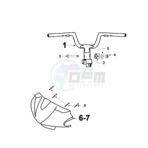 VIVA SL2C drawing HANDLEBAR