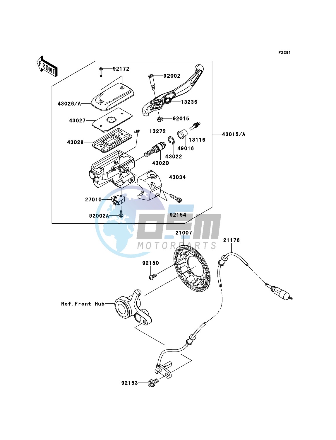 Front Master Cylinder