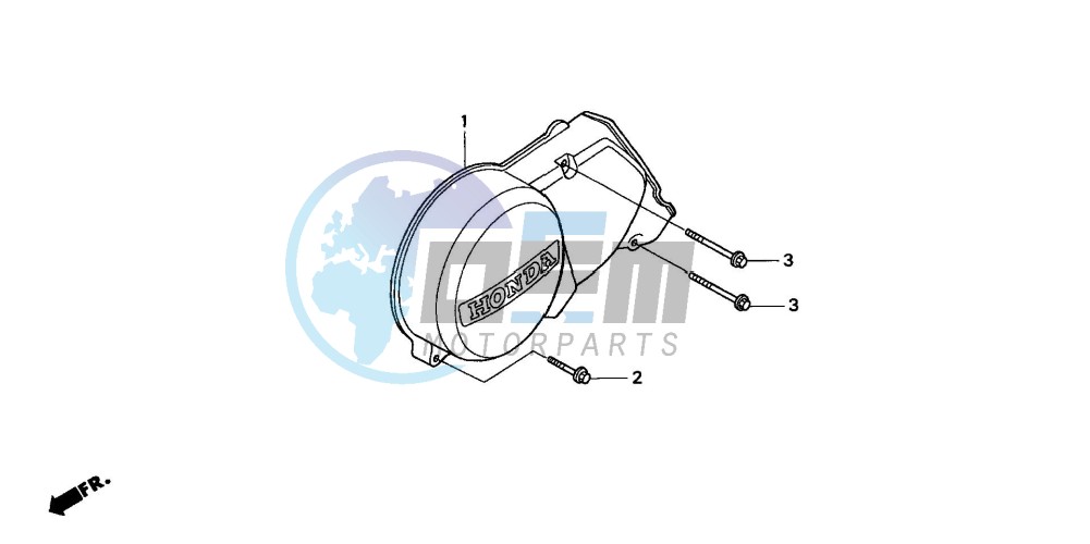 LEFT CRANKCASE COVER