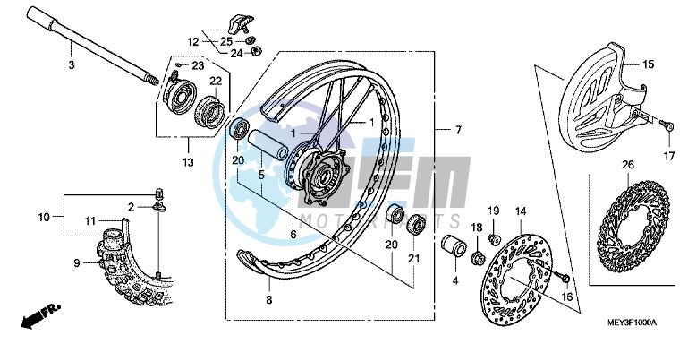 FRONT WHEEL