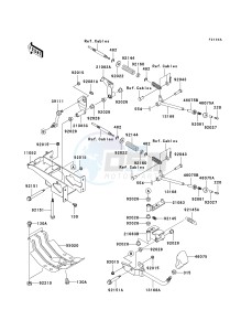 KAF 620 E [MULE 3010 4X4] (E6F-E8F) E6F drawing SHIFT LEVER-- S- --- JK1AFCE1 6B543664 - - -