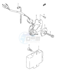 GSX600F (E2) Katana drawing SIGNAL GENERATOR (MODEL T)