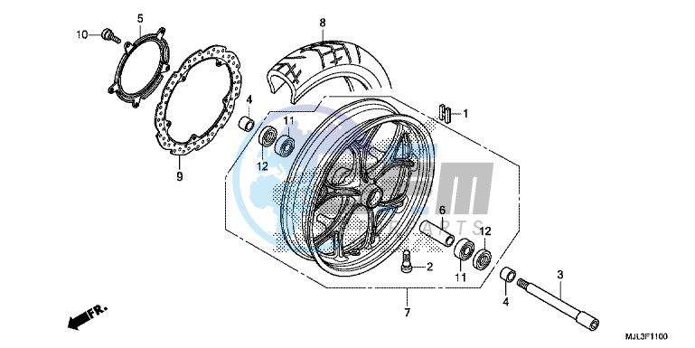 FRONT WHEEL