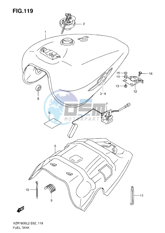 FUEL TANK Z L2