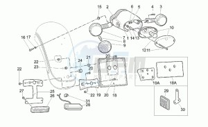 California 1100 Special Special drawing Taillight