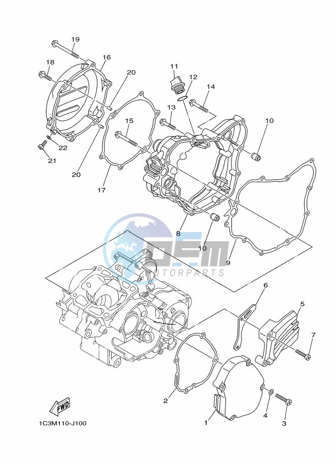 CRANKCASE COVER 1