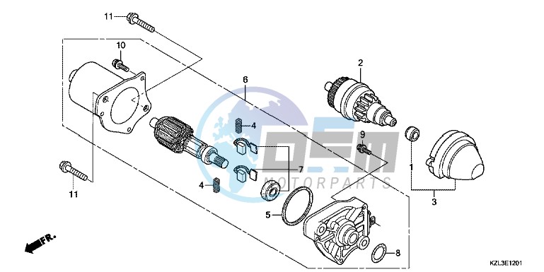 STARTING MOTOR (2)