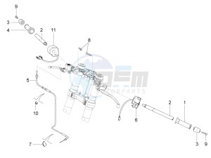 RS 125 REPLICA 4T E4 ABS (EMEA) drawing Handlebar - Controls