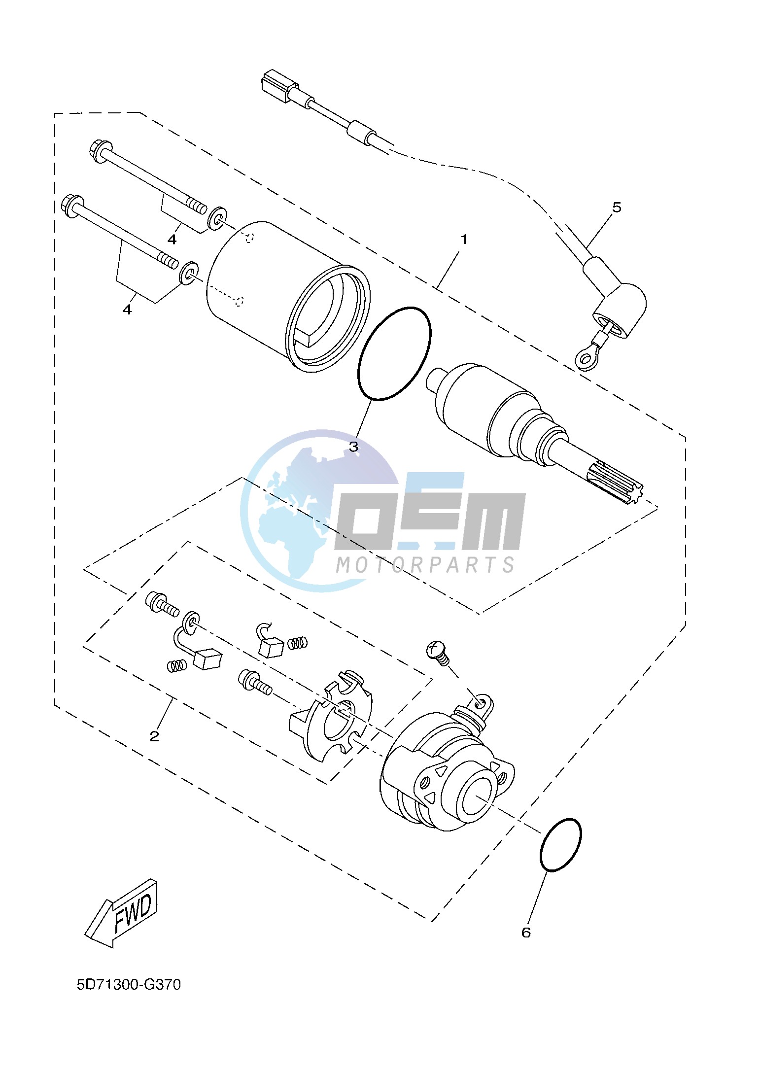 STARTING MOTOR