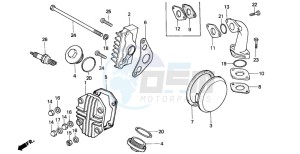 C50Z2 drawing CYLINDER HEAD COVER