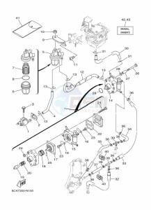 F15CMHS drawing CARBURETOR