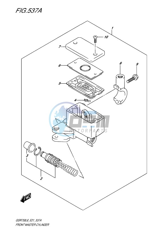 FRONT MASTER CYLINDER