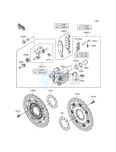 ER-6F_ABS EX650FEF XX (EU ME A(FRICA) drawing Front Brake