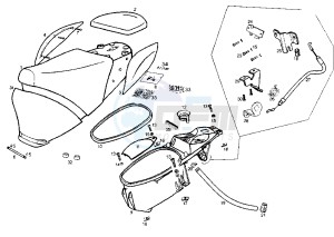 PREDATOR O2 - 50 cc drawing SEAT