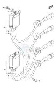 DF 140A drawing Ignition Coil