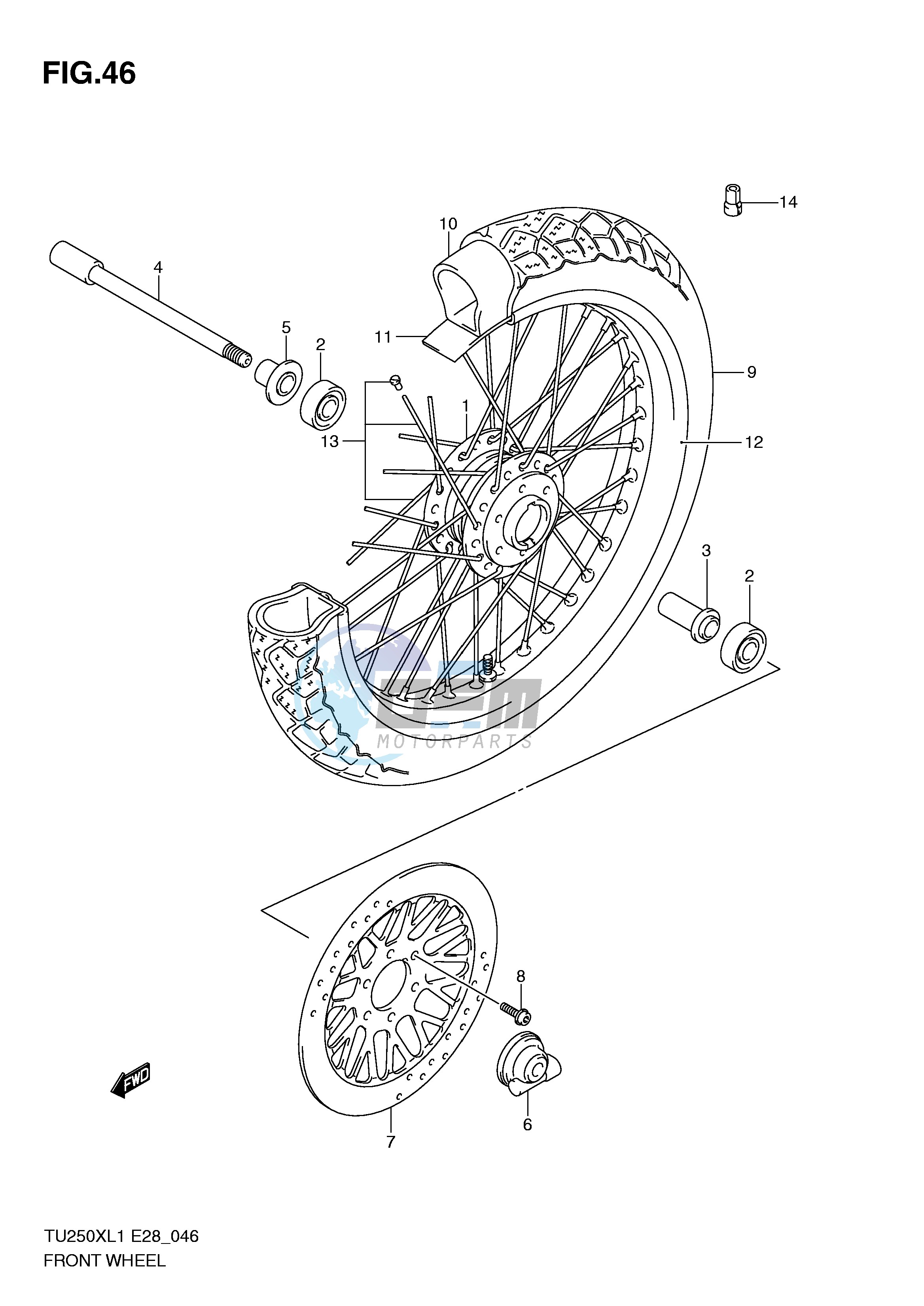 FRONT WHEEL