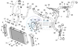 NA 850 Mana GT (AU, CN, EU, GB, IN, JP, K, USA) drawing Cooling system