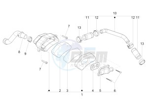 Zip 50 SP Euro 2 drawing Secondairy air box