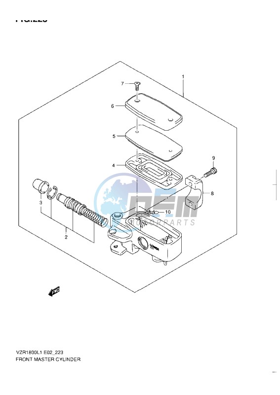 FRONT MASTER CYLINDER