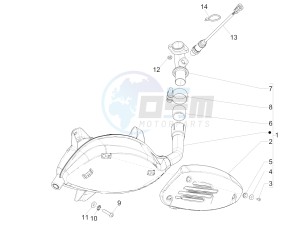 GTS 300 ie (EMEA, APAC) drawing Silencer