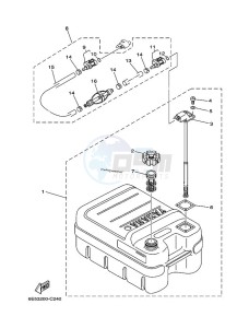 E115AETL drawing FUEL-TANK