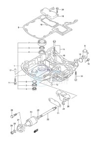 DF 115A drawing Engine Holder