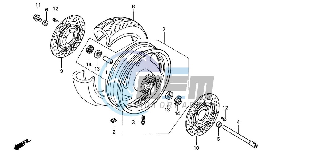 FRONT WHEEL