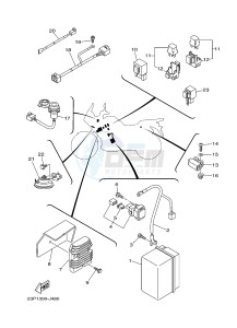 XT1200Z (23PF 23PG) drawing ELECTRICAL 2