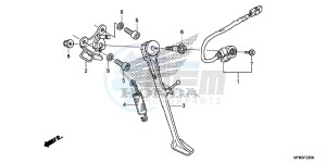 CB1000RF CB1000R 2ED drawing STAND