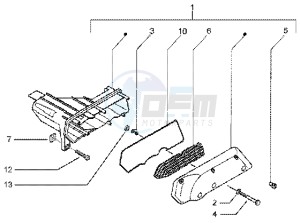 Runner 50 SP drawing Air Cleaner