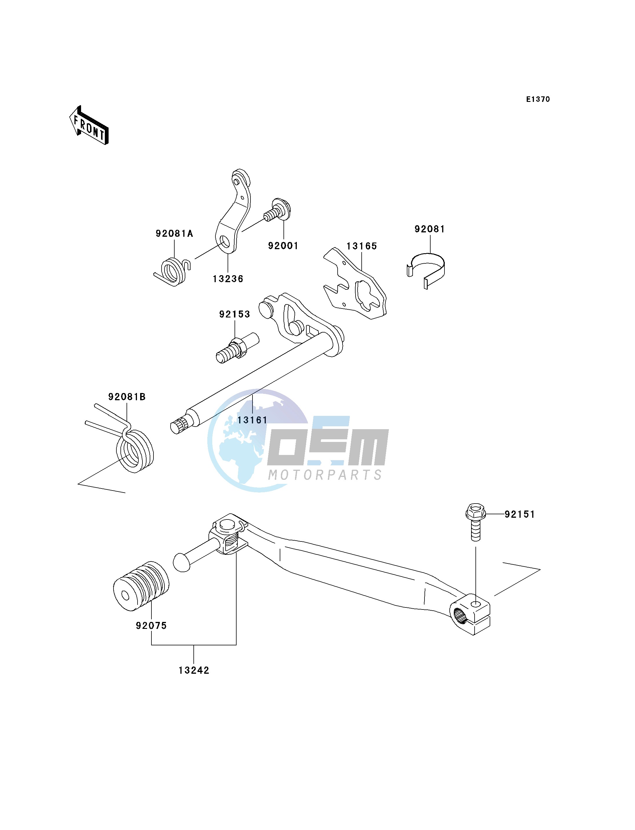 GEAR CHANGE MECHANISM