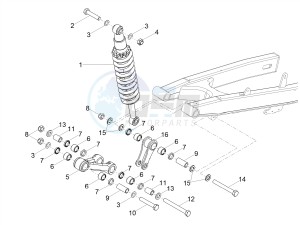 SX 50 FACTORY E4 (EMEA) drawing Shock absorber