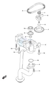 DF 250 drawing Oil Pump