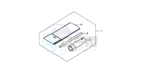 CRF80F 100 drawing TOOLS