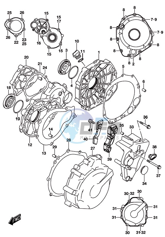 CRANKCASE COVER