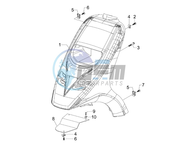 Front shield