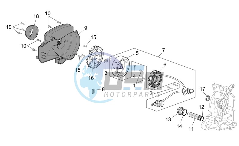 Cdi magneto assy