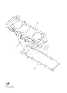 FZ1-N FZ1 (NAKED) 1000 (1EC9) drawing CYLINDER