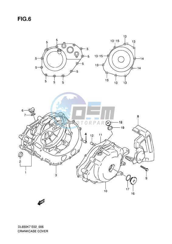 CRANKCASE COVER