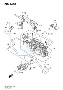 VZR1800BZ BOULEVARD EU drawing THROTTLE BODY