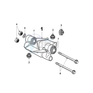 FOX LN A BE drawing ENGINEMOUNT