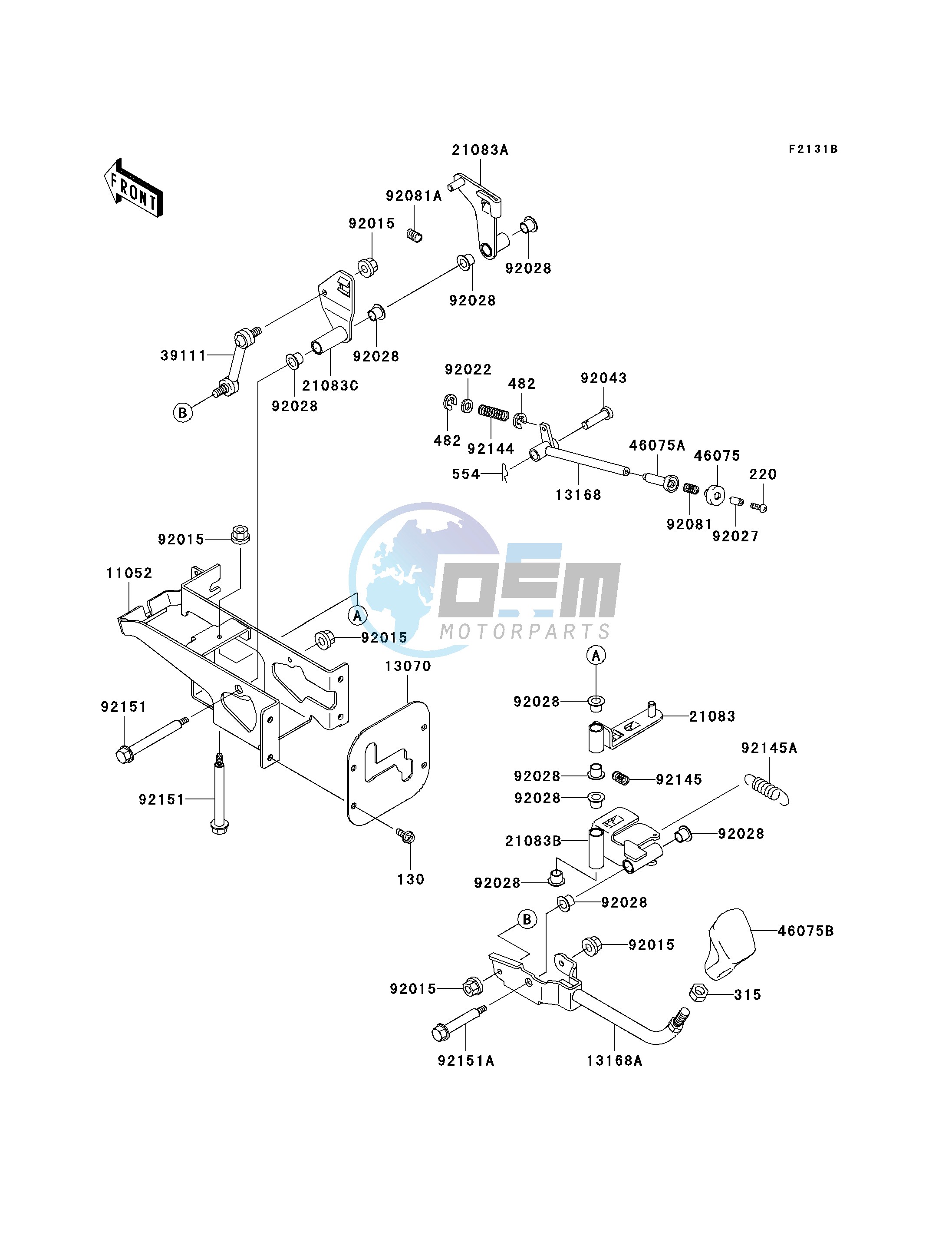 FRAME FITTINGS-- LEVER- -