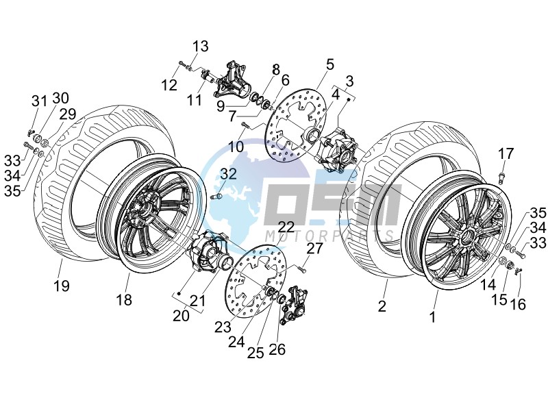 Front wheel