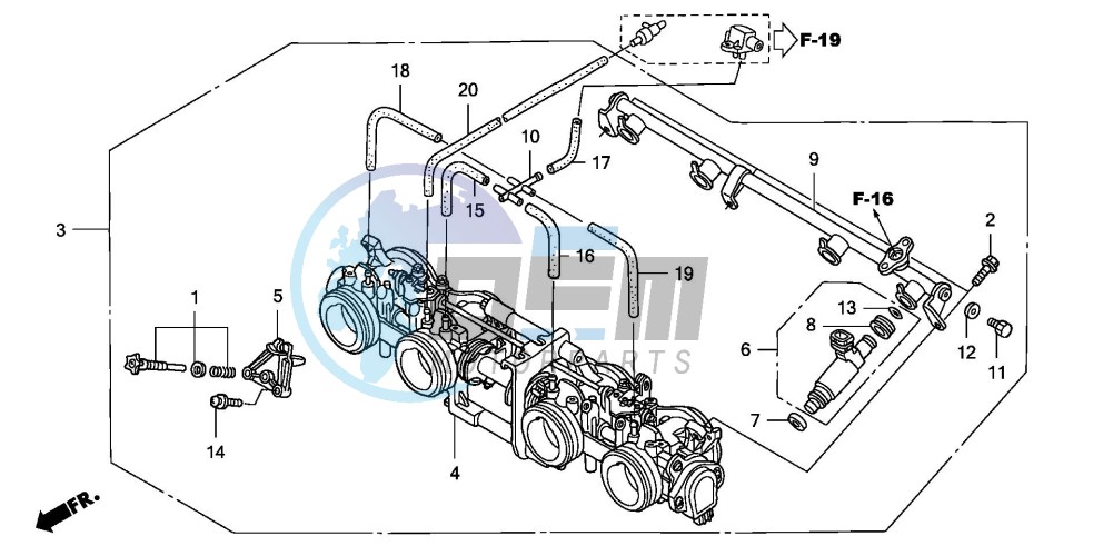 THROTTLE BODY (ASSY.)