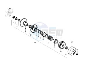 ET4 50 drawing Driven pulley