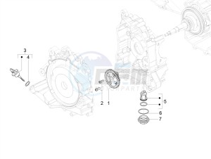 VXL 125 4T 3V drawing Oil pump