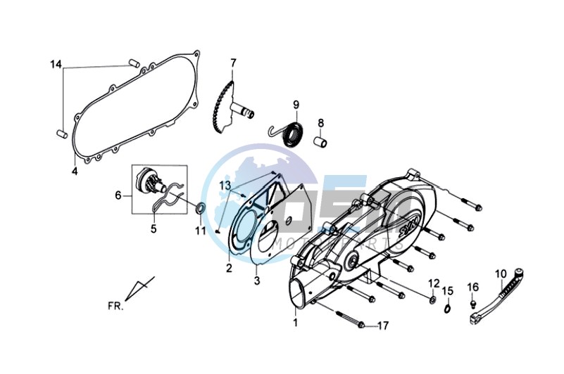 CRANKCASE COVER / GASKET