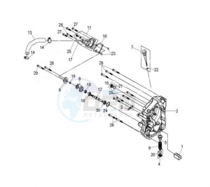 QUAD LANDER 300S drawing COVER RIGHT