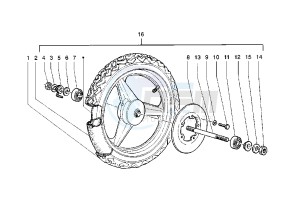 FREE FL 50 drawing Front wheel disc brake