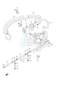 DF 25 drawing Fuel Pump